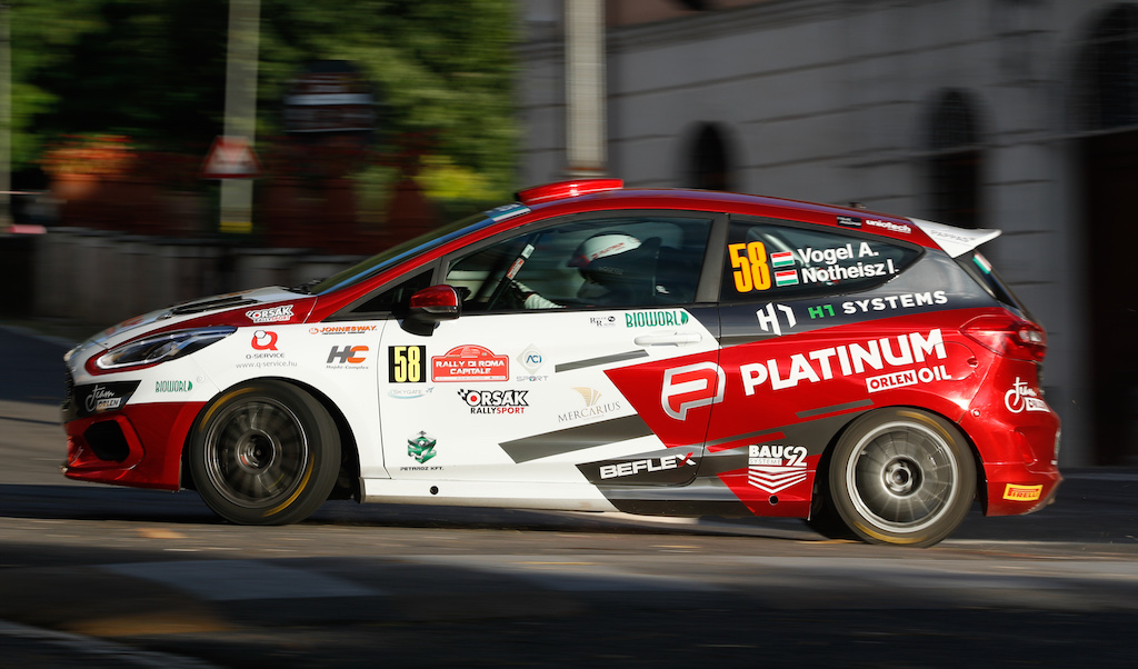 48 ALMEIDA Pedro (PRT), MAGALHAES Hugo (PRT), Team Pedro Almeida, Peugeot 208 Rally4 , action during the 2020 Rally di Roma Capitale, 1st round of the 2020 FIA European Rally Championship, from July 24 to 26, 2020 in Rome, Italy - Photo Frédéric Le Floc'h / DPPI