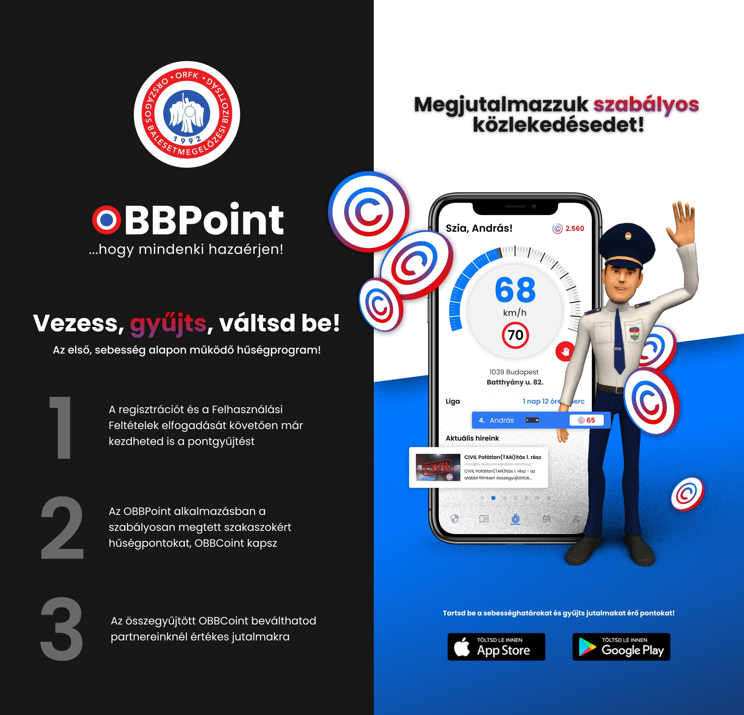 Új pontrendszert vezet be a rendőrség 1