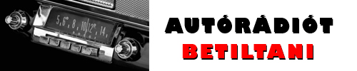 Autórádió betiltása