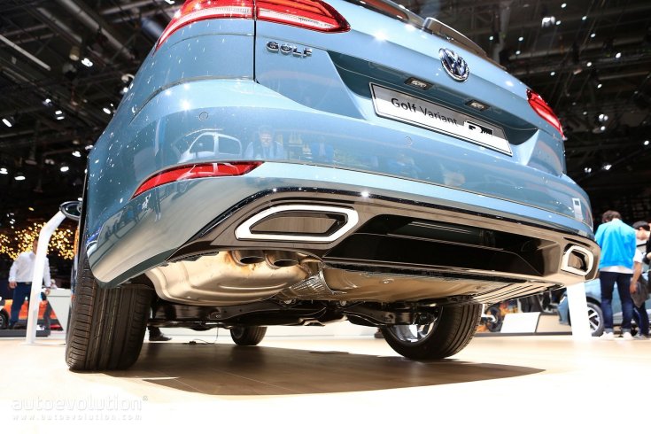 Volkswagen Golf kamu kipufogóvéggel