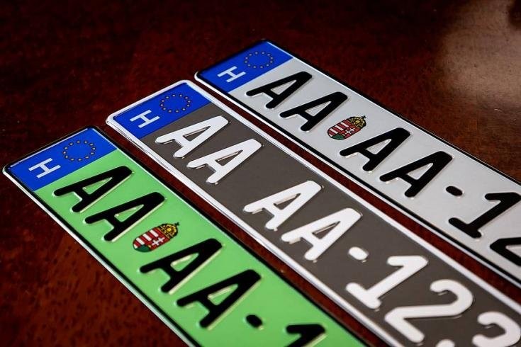 Új magyar rendszámok