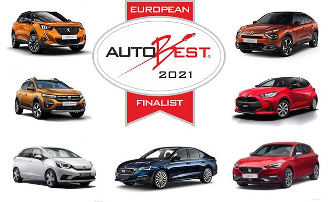 „Európa Legjobb Autóvétele 2021” díj jelöltjei