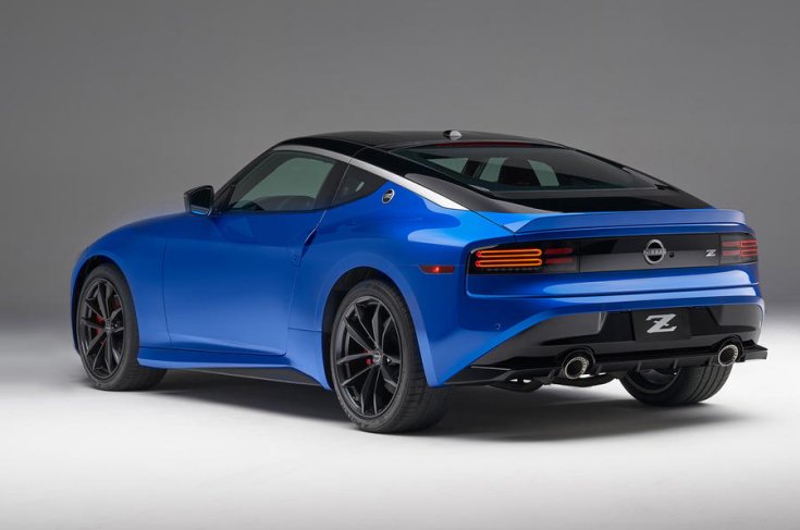 2021 Nissan Z hátulról
