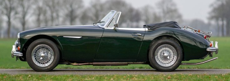 Austin-Healey 3000, angol parkban