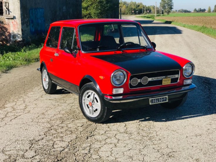 Autobianchi A112 Abarth, régi úton