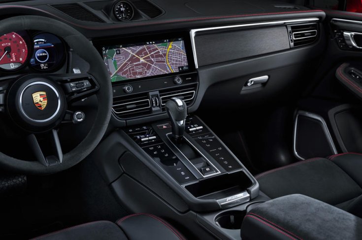 A Porsche Macan utastere