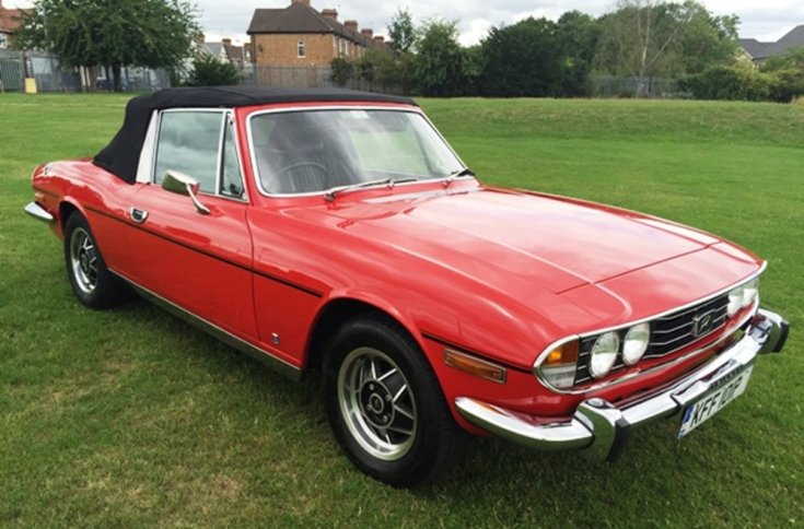 Triumph Stag, angol parkban