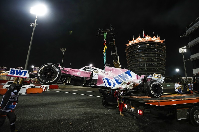 Perez: Bahrain DNF put into perspective by Grosjean escape - F1 - Autosport