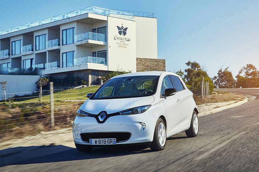 2018-as Renault Zoe elölről